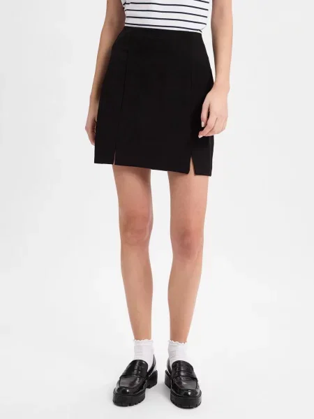 Msch Copenhagen spódniczka mini MSCHcally Chana Kobiety jednolity S czarny