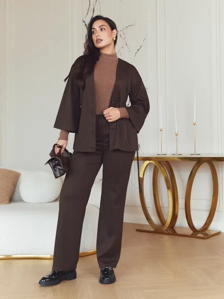 Штани класичні Seventeen коричневий