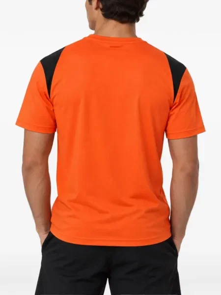 Μπλούζα Emporio Armani με σχέδιο πορτοκαλί