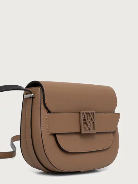 Кожаная сумка через плечо Armani Exchange