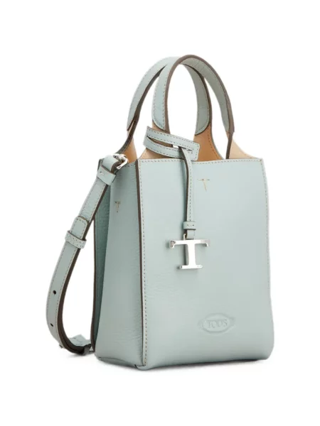 Geantă shopper Tod's din piele albastru