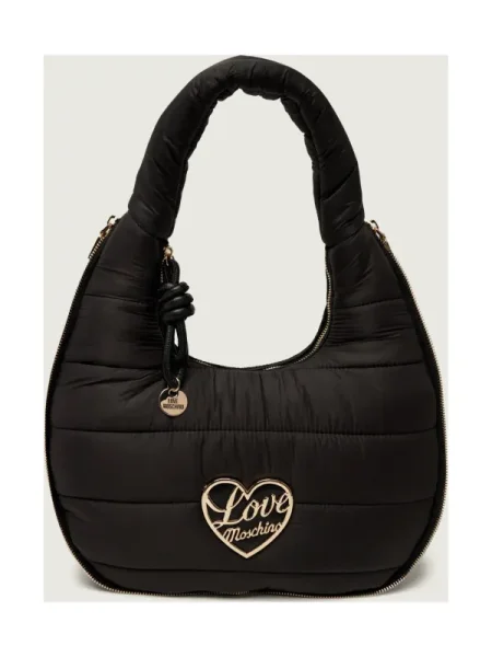Geanta hobo Love Moschino negru