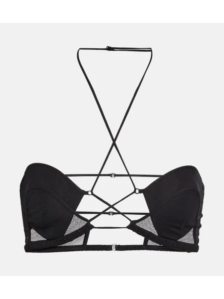 Biustonosz Nensi Dojaka wełniany czarny