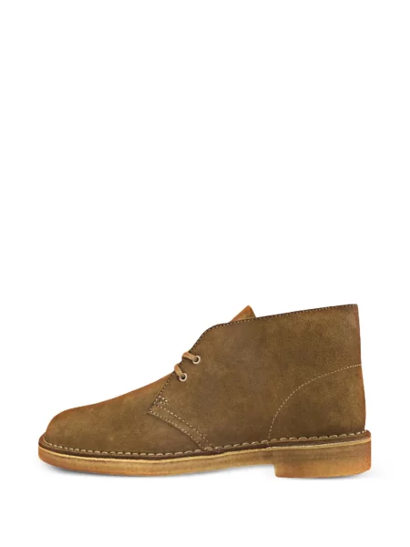 Ghete desert Clarks Originals din dantelă maro