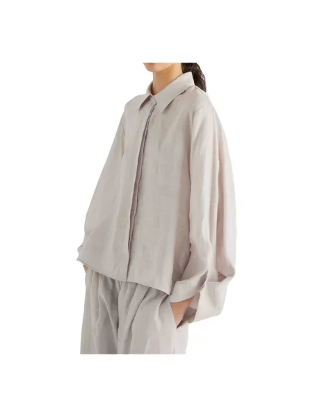 Koszula Meimeij beżowa