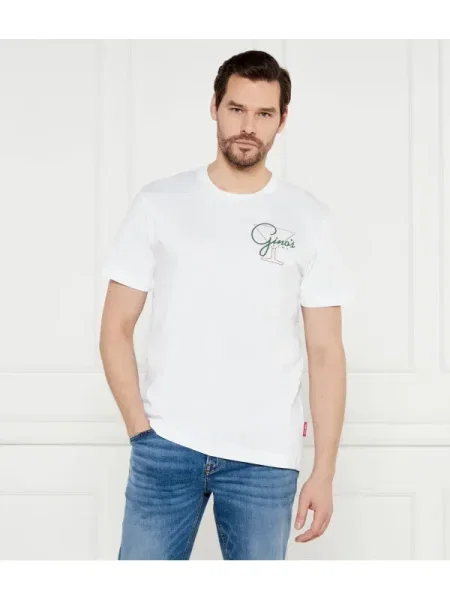 Joop! Jeans Tricou Alessio | Modern fit alb