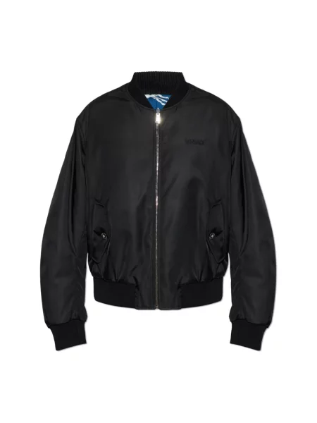 Kurtka bomber Versace niebieski