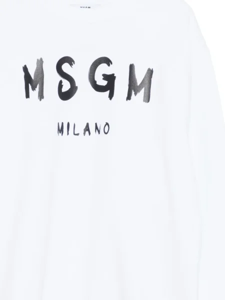 Bluza dziecięca Msgm biała