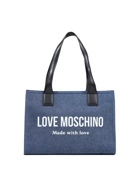 Torebka LOVE MOSCHINO niebieska