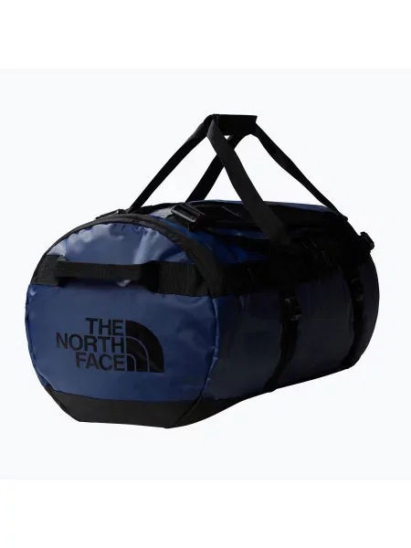 Torba podróżna The North Face Base Camp Duffel M 71 l summit navy/black/npf niebieska