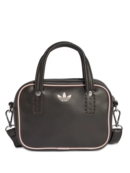 Tricou Adidas alergare cu șireturi din dantelă negru