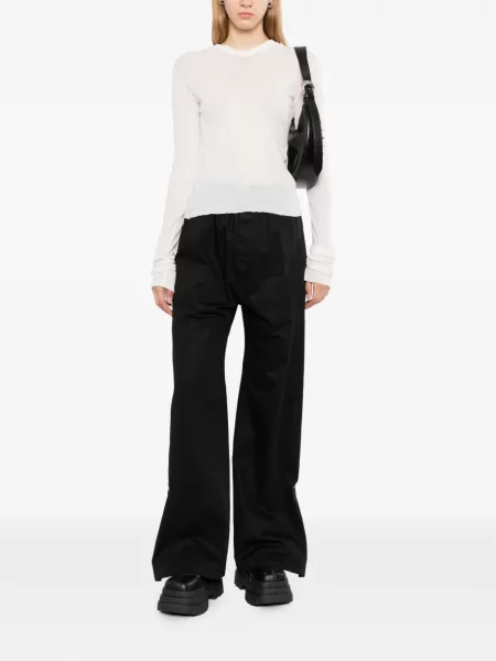 Lung tricou Rick Owens alb