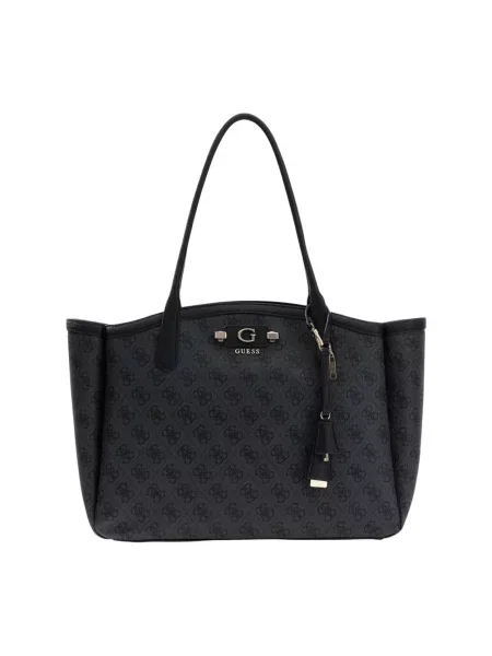 Guess torebka shopper LINDSEY szara