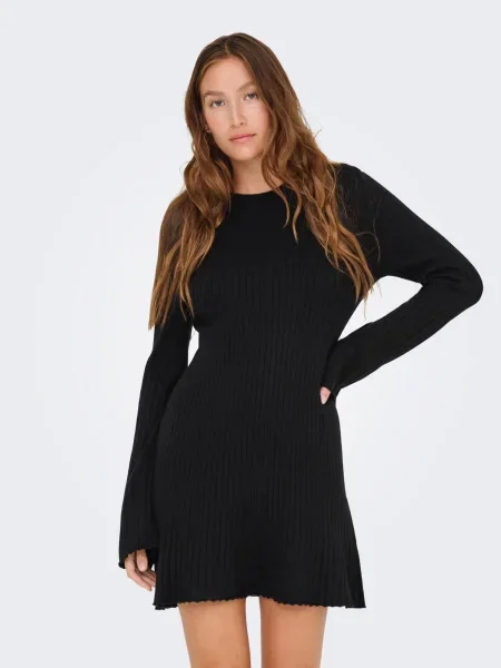 ONLY Rochie tricotat negru