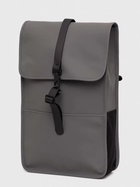 Rains plecak Backpacks duży gładki szary