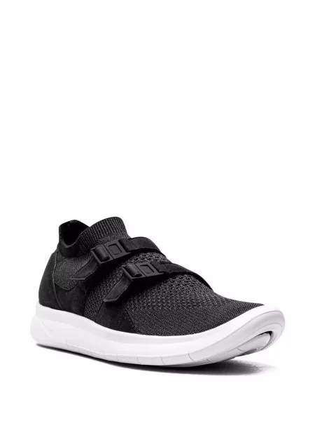 Ochelari de soare Nike alergare cu broderie din canvas negru
