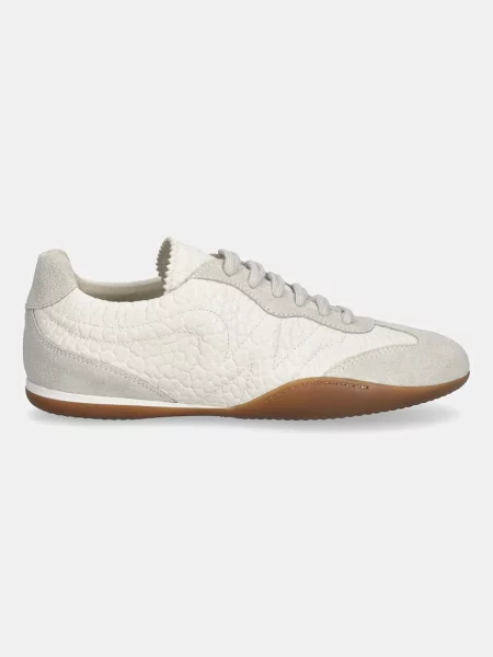 Шкіряні кросівки Weekend Max Mara Wkalancia бежевий