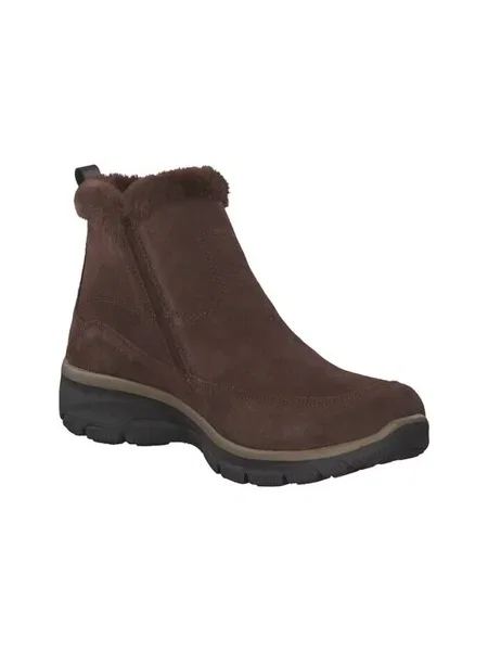 Botine Skechers maro
