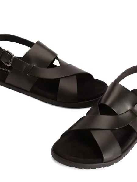 Sandale Dolce & Gabbana casual negru
