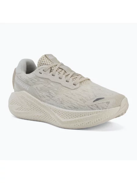 Дамски обувки за бягане Salomon Aero Glide 4 vanilla/vanilla/white бяло