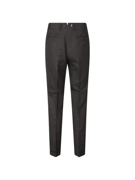 Lung pantaloni Berwich în carouri maro