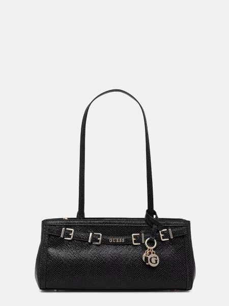 Guess torebka bagietka DOVIE czarna