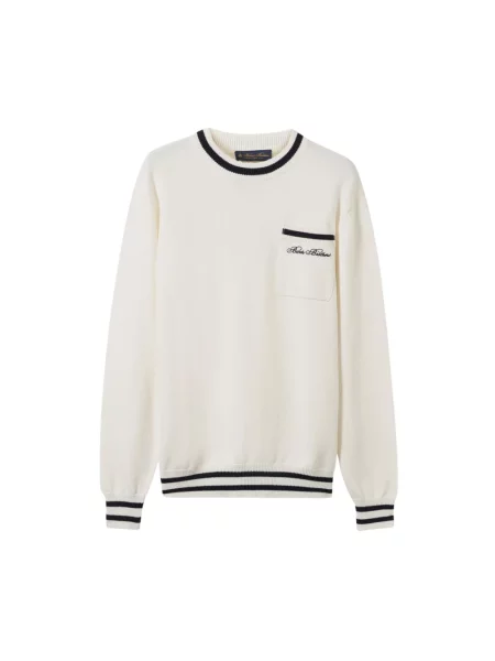 Sweter Brooks Brothers biały