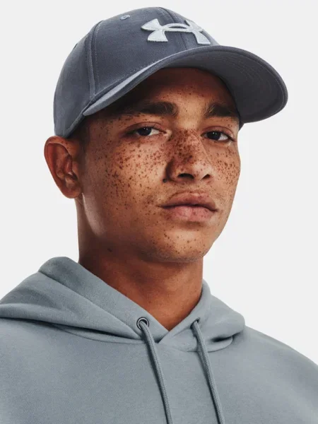 Under Armour sapca gri cu imprimeu roșu
