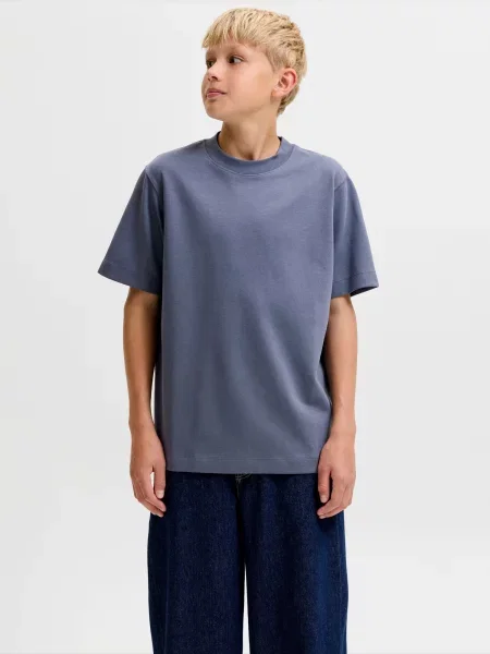 Jack & Jones Junior Tricou JJEBARRON bazalt gri