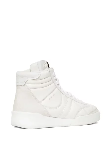 Sneakerși Courreges din piele alb