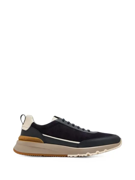 Sneakerși Brunello Cucinelli din piele de căprioară albastru