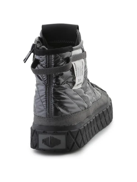 Pantofi Palladium cu șireturi gri