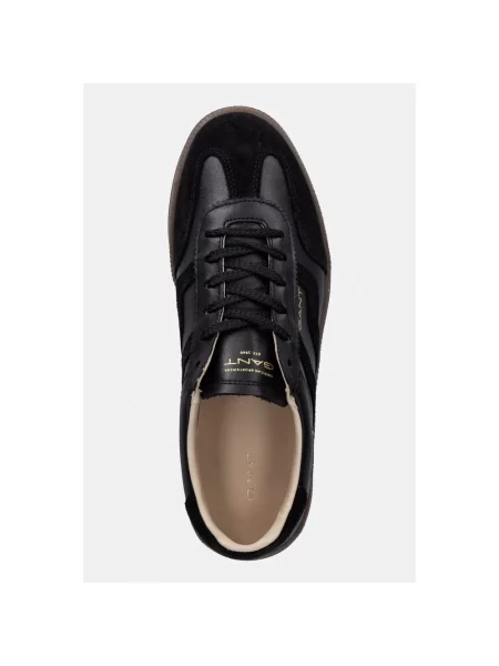 Sneakersy Gant skórzane czarne