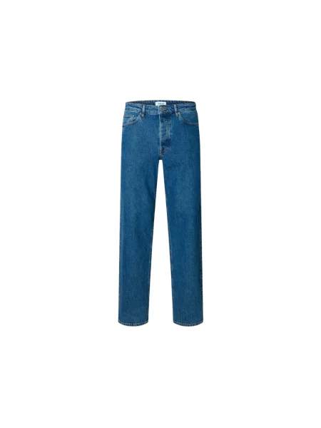 Spodnie Selected Homme niebieskie