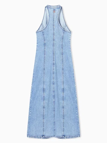 Сукня Armani Exchange блакитна