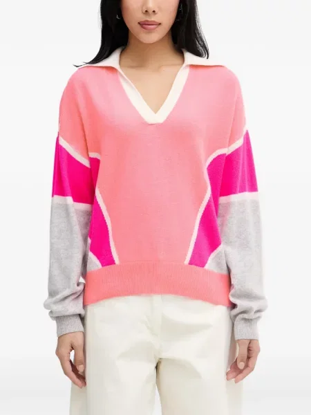 Gulerat tricou polo From Future roz