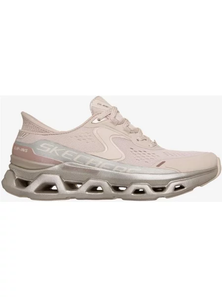 Buty do biegania Skechers Glide-Step Altus Slip-Ins Starlight Shine różowo-beżowe metaliczne 36 beżowe