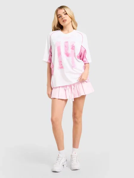 Hoodrich T-Shirt Oversize Field Jersey biała