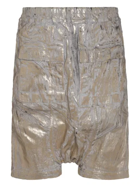 Pantaloni scurți Rick Owens Drkshdw auriu