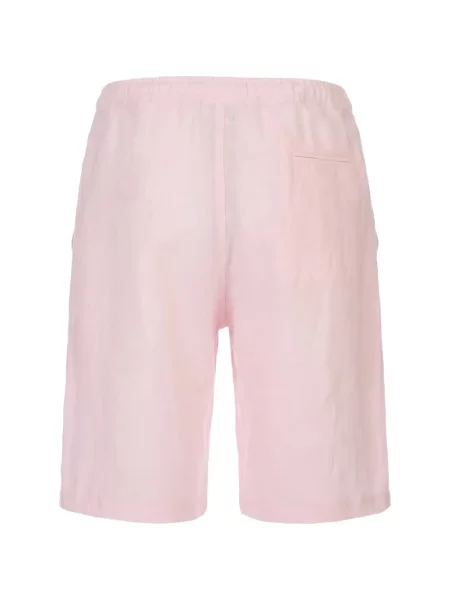 Pantaloni scurți Kiton cu cordon roz