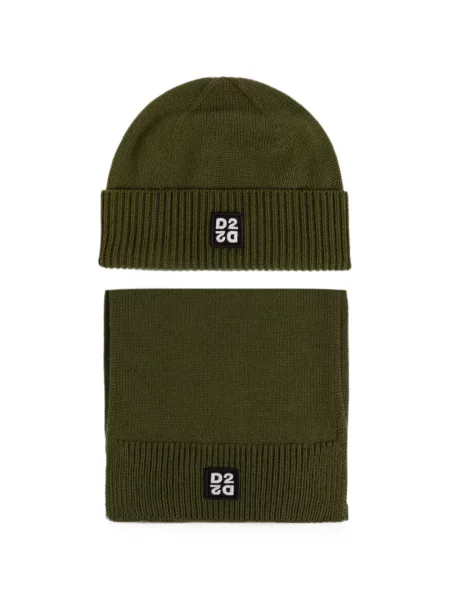 Căciulă Dsquared2 cu autograf verde