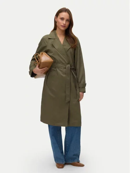 Vero Moda Trencz Lou zielony