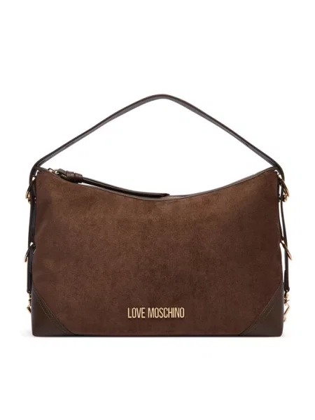 Kabelka Love Moschino hnedá