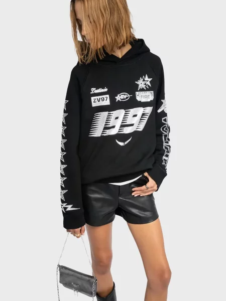 Толстовка Zadig&voltaire чорна