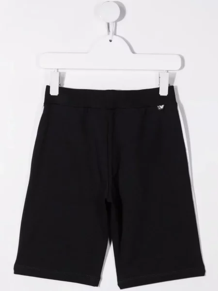 Szorty dziecięce Emporio Armani niebieskie