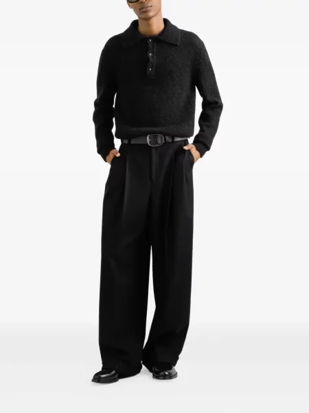 Polo Dolce & Gabbana de lână negru