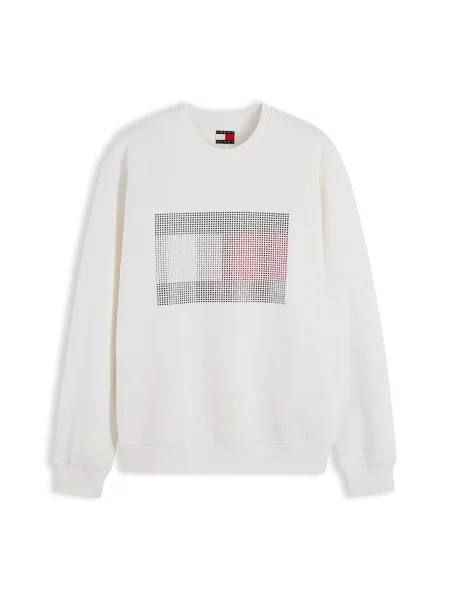 Palton Tommy Jeans alb