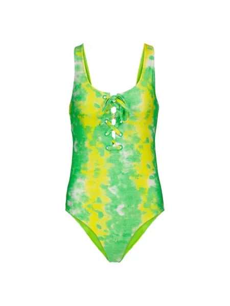 Costum de baie Ganni verde