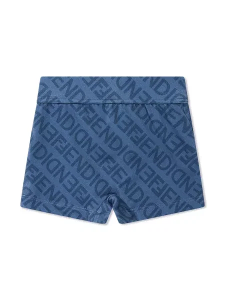Kąpielówki dziecięce Fendi niebieskie