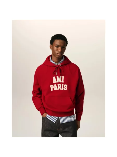 Bluza Ami Paris czerwona